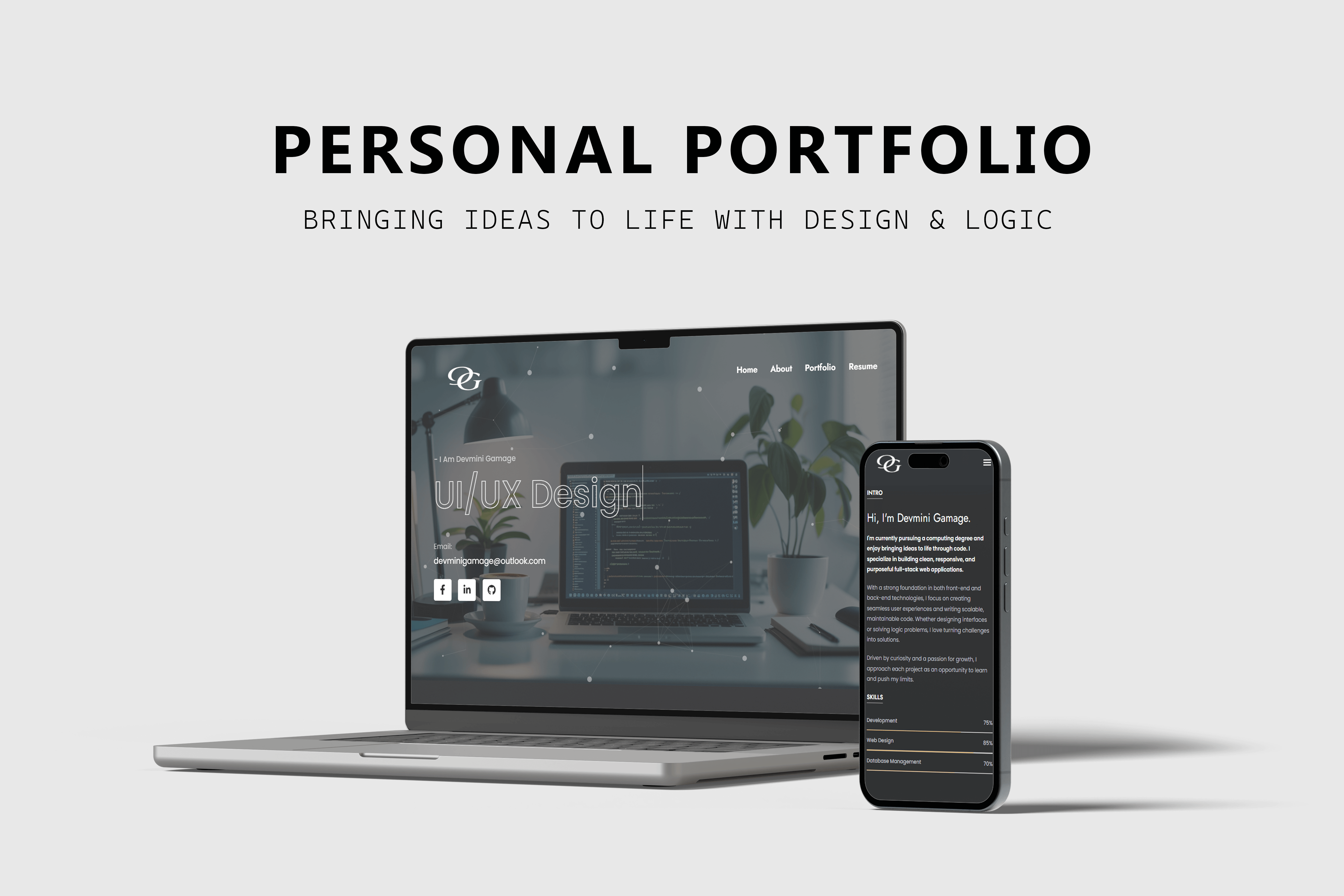 Personal Portfolio Design